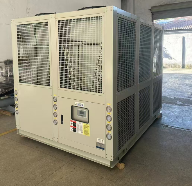 河南大型沼气发电行业冷水机出口南美