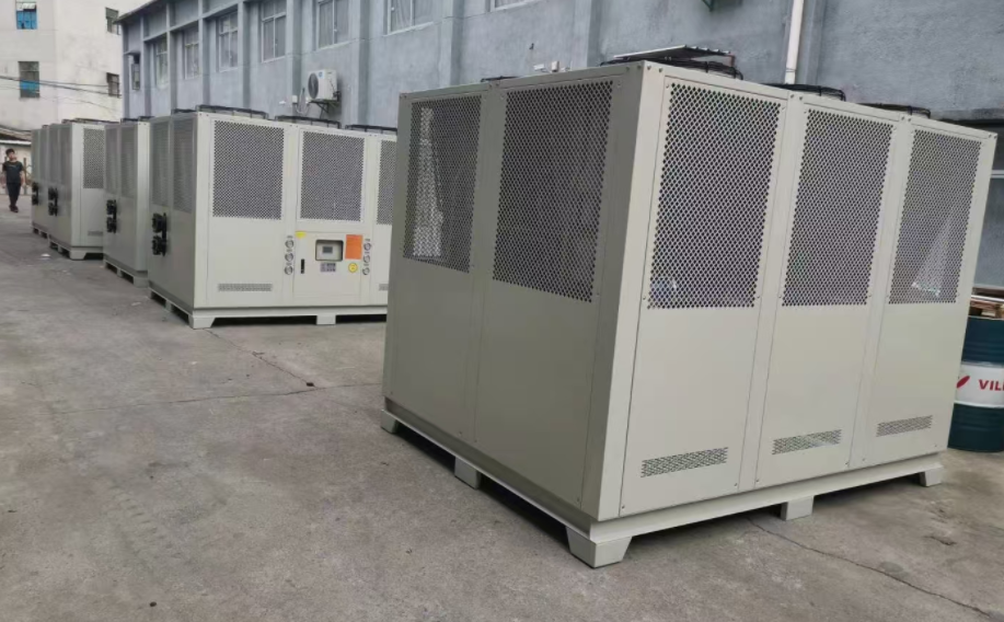 混泥土搅拌站使用一体式冷水机案例