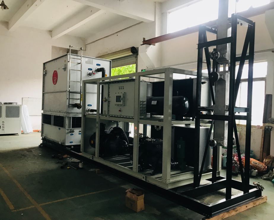 LNG汽船使用一体蒸发冷机组